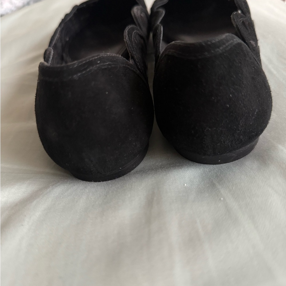 Brand New Black Suede Tory Burch Women's Flats 9.5 - Picture 7 of 10